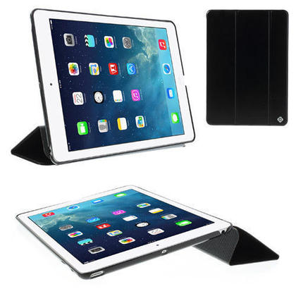 Tri-fold Smart Leather Stand Case for iPad Air (2 Colors Available)