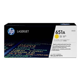 HP CE342A OEM LaserJet Enterprise 700 Color MFP M775dn HP 651A CE342A Original Yellow Toner Cartridge