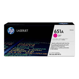 HP CE343A OEM LaserJet Enterprise 700 Color MFP M775dn HP 651A CE343A Original Magenta Toner Cartridge
