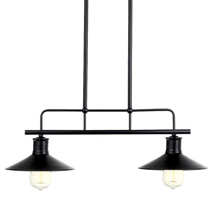 Vintage Industrial 2 Lights Linear Pendant 