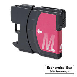 EcoBox LC61M EcoBox DCP 165C Brother LC61M New Compatible Magenta Ink Cartridge Economical Box