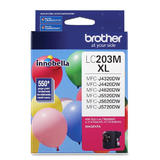 Brother LC203MS OEM MFC J5520DW Brother LC203M Original Magenta Ink Cartridge High Yield