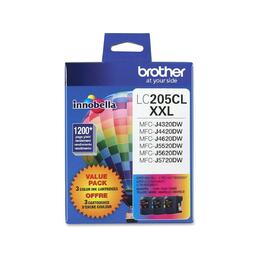 Brother LC2053PKS OEM MFC J5520DW Brother LC205 3PKS Original Tri Colour Multi Pack Ink Cartridges Super High Yield