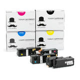 Moustache Dell 331 0777 0778 0779 0780 Combo 1250 Dell 331 0777 331 0778 331 0779 331 0780 New Compatible Toner Cartridge Val