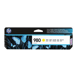 HP D8J09A Y OEM Enterprise Color Flow MFP X585z HP 980 D8J09A Original Yellow Ink Cartridge