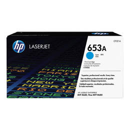 HP 653A CF321A OEM Color LaserJet Enterprise Flow MFP M680z HP 653A CF321A Original Cyan Toner Cartridge