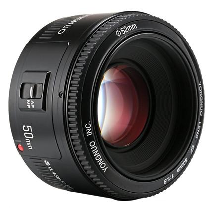 Objectif YN 50mm F1.8 avec autofocus à un grand angle d'ouverture de YONGNUO