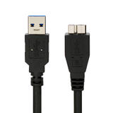 PrimeCables Cab U3 Micro9p 3FTb USB 3 0 Premium USB 3 0 to Micro USB Charge Sync Cables 3ft Black PrimeCables