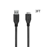 PrimeCables SGAL30 Black 3ft Chargers PrimeCables USB 3 0 Charge Sync Data Cable for Samsung Galaxy S5 Note 3 Black 3ft 0 9m