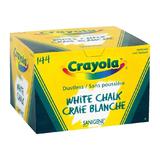 Crayola 145 51 1406 Board Accessories Crayola Sanigene Dustless Chalk White Box of 144