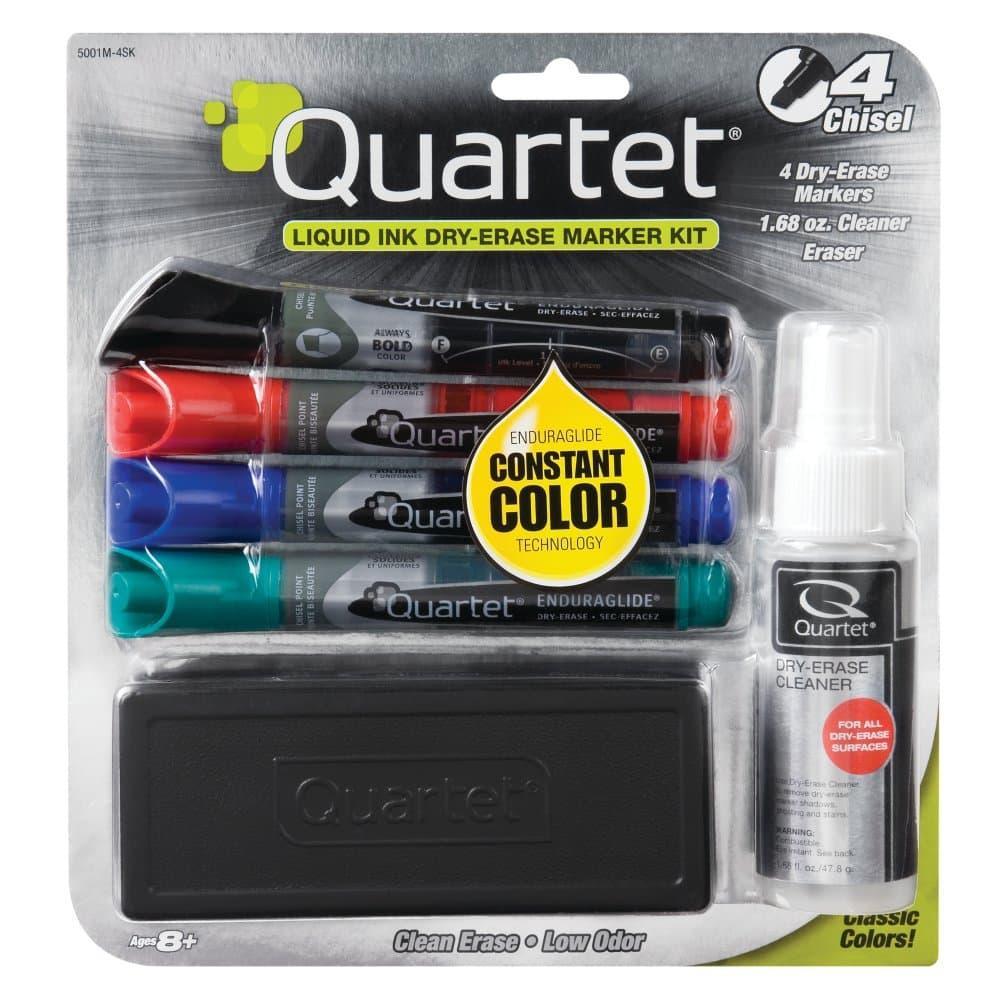 Quartet® EnduraGlide® Whiteboard DryErase Marker Accessory Kit (03922)