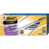 BiC 140 MS11 Ballpoint Pens Gel Pens BIC Cristal Extra Smooth 1 0mm Medium Point Ball Pen 12 Pack
