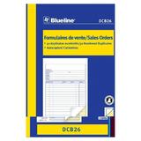 Blueline 335 D x Accounting and Business Forms Blueline Sales Orders Carbonless Copy