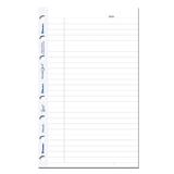 Blueline n 335 AFR9050R Diaries and Planners Blueline MiracleBind Micro perforated refill sheets 50 sheets pack FSC certified
