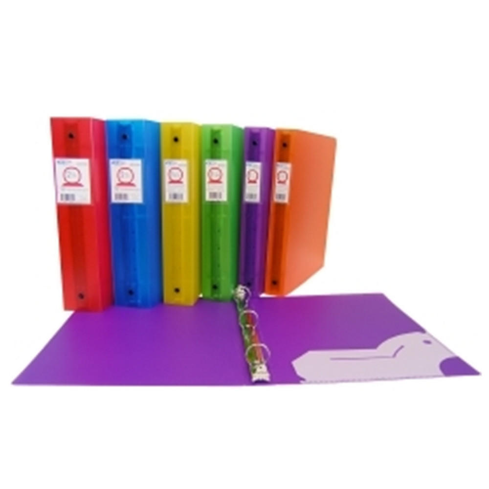 VLB marketing Round Ring Binder Assorted Colours (1" / 11/2" / 2")