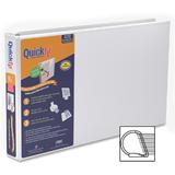 n 792 94020 Binders QuickFit Ledger Presentation Binder 11 x 17 White 225 Sheets 350 Sheets 475 Sheets 625 Sheets