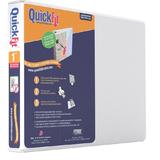 n 792 97110 Binders QuickFit Letter Size Antimicrobial Binder 8 1 2 x 11 White 200 sheets 275 sheets 400 sheets