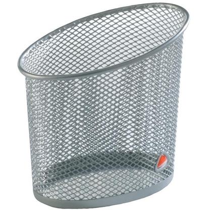 Alba mesh coupe crayon, grillage, noir / argent