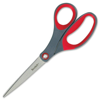 3M Scotch® 8" Precision Stainless Steel Scissors, Ambidextrous, 1 / Pack (230839)