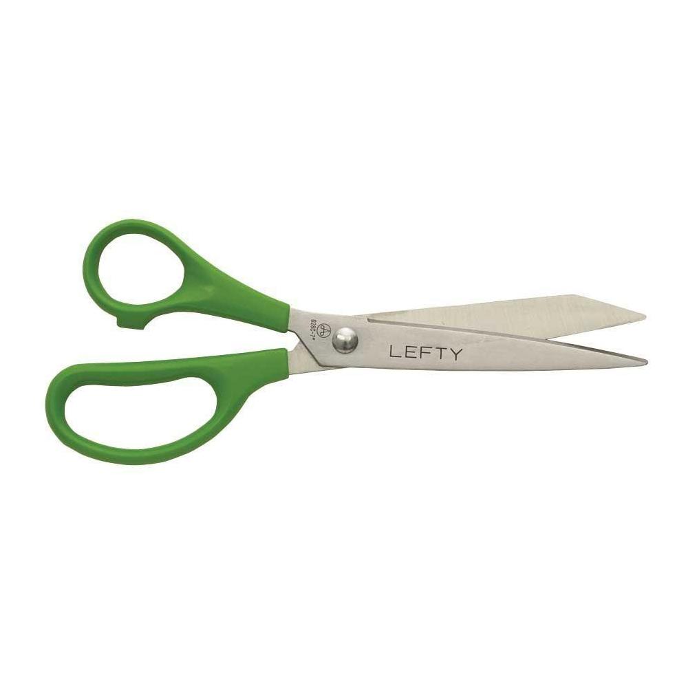 Westcott LeftHanded Scissors 7" (11257),with Fully Ground Steel Blades