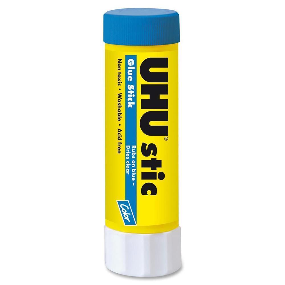 UHU Glue Stick Blue, Dries Clear (21g/40g)