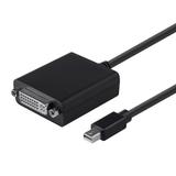 Monoprice Canada Cab 12741 Mini DisplayPort Cables Mini DisplayPort 1 1 Thunderbolt to DVI Passive Adapter Black Monoprice
