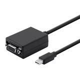 Monoprice Canada Cab 12743 Mini DisplayPort Cables Mini DisplayPort 1 2a Thunderbolt to VGA Passive Adapter Black Monoprice