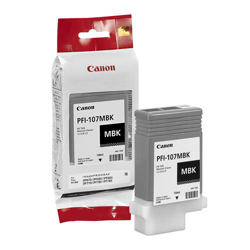 PFI-102MBK Matte Black Compatible Canon Ipf 500 510 600 605 700