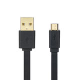 PrimeCables Cab U2 Micro5p 15cmbk USB 2 0 USB 2 0 to Micro 5Pin USB Flat Noodle Charging Sync Cables 15 cm 6 inches PrimeCabl