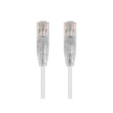 Monoprice Canada Cab 13511 All Cat6 6a Network Cable SlimRun Cat6 28AWG UTP Ethernet Network Cable White 9 Lengths Available