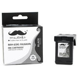 Moustache HP 63XL BK OfficeJet 4650 Remanufactured HP 63XL F6U64AN Black Ink Cartridge High Yield Moustache