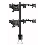 TygerClaw Cab LCD6016BLK Monitor Desk Mounts TygerClaw 13 24 Full Motion Monitor Desk Mount for Hex 6 LCD LED Monitor VESA LC