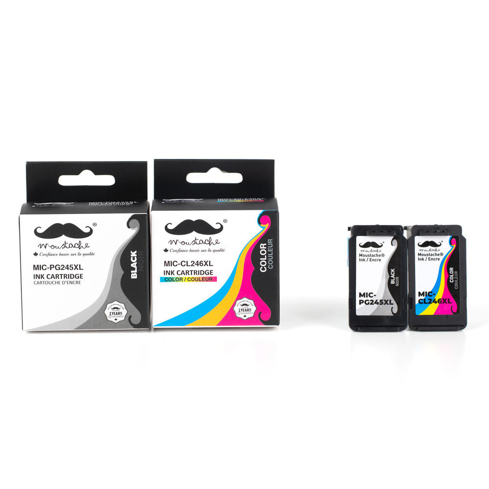 Canon PG245XL CL246XL Ink Cartridge Combo - Black & Color
