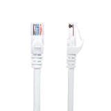 PrimeCables AT C5 05WH Cat5e Network Ethernet Cable 0 5FT Cat5e 350MHz UTP 24AWG Ethernet Network Cable White PrimeCables