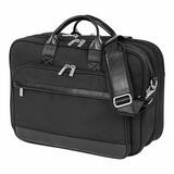 Bugatti 191 EXB509 BK Laptop Bags Sleeves Bugatti Executive Laptop Briefcase Synthetic Leather Black EXB509