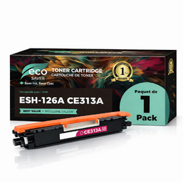 EcoBox 126A CE313A M EcoBox LaserJet Pro CP1025nw Remanufactured HP 126A CE313A Magenta Toner Cartridge Economical Box
