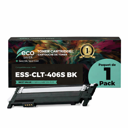 Samsung CLT-K406S SU122A Compatible Black Toner Cartridge - Eco-saver
