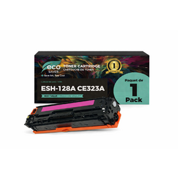 medium plus e886c EcoBox 128A CE323A EcoBox LaserJet Pro CM1415fn Remanufactured HP 128A CE323A Magenta Toner Cartridge Econo