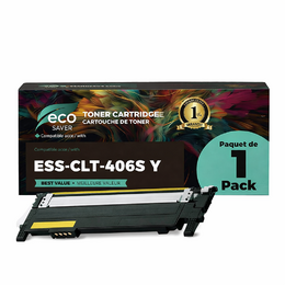 CLT Y406S WhiteBox Xpress C410W Samsung CLT Y406S New Compatible Yellow Toner Cartridge Economical White Box
