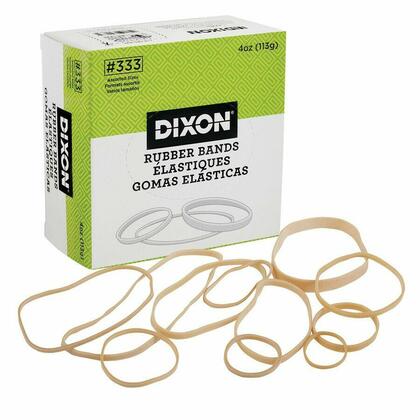 Dixon® Star® Elastic Radial Rubber Bands, 1/4 lb (114g), 1 Box