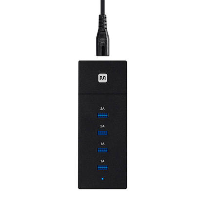 Monoprice® 4-Port 6A Desktop Charger with Reversible USB Ports