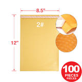 Sealed Air S 9987 10 Envelopes accessoires Sealed Air Jiffylite Self Sealing Kraft Bubble Envelope 2 8 1 2 x 11