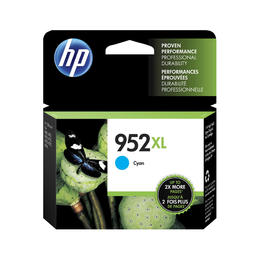 HP 952XL CYAN OEM OfficeJet Pro 8710 HP 952XL L0S61AN Original Cyan Ink Cartridge High Yield