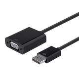 Monoprice Canada Cab 12790 Thunderbolt Cable Adapters DisplayPort 1 2a to VGA Active Adapter Black