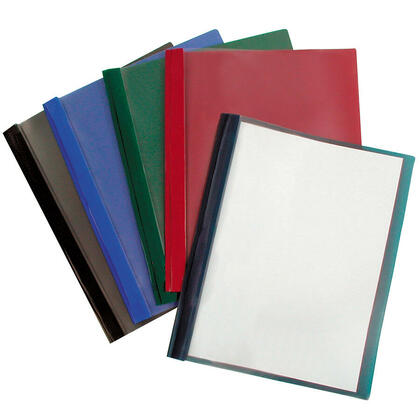 Winnable® Translucent Polypropylene Letter Report Cover, 3-Prong Fastener, 80-Sheet, 1 / Pack