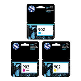 HP HP 902 CMY OEM 3PK OfficeJet Pro 6968 HP 902 T0A38AN T6L86AN T6L90AN T6L94AN Original Ink Cartridge Combo C M Y