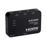Monoprice Canada Cab 15262 Video Audio Switchers Blackbird 4K 3x1 HDMI 2 0 Switch HDR HDCP 2 2 CEC 4K 60Hz Monoprice