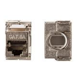 Monoprice Canada Cab 15680 Cat6 6a RJ 45 Jacks Cat6A RJ 45 FTP Toolless 180 Degree Die Cast Keystone MonoPrice