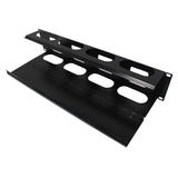RM 410 2U Cable Organizers 2U 19 Inch Rackmount Cable Management Panel Hinged Type