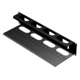 PCMDD19003BK1 Cable Organizers Hammond 2U 19 Inch Rackmount Cable Management Panel Hinged Type